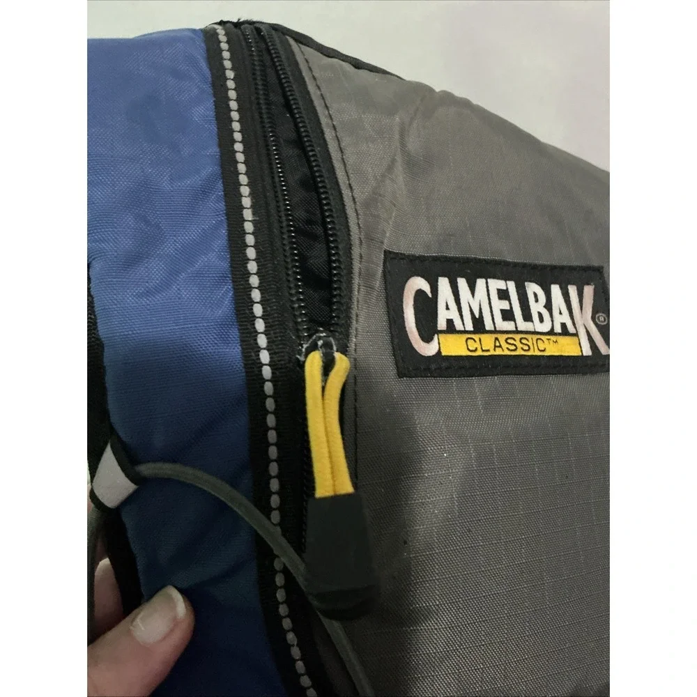 CamelBak Classic Blue Gray Backpack Hydration Pack 2L NO BLADDER